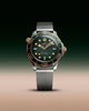 Omega Bronze Gold Automatic Mchine Light Green Dail