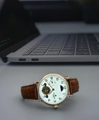 Patek Phillipe Skeleton Automatic Machenical Geneve Watch