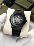Patek Phillipe Skeleton Full Black  Edition