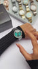 Woman's Watch / Michael Kors Darci Silver With Green Dial