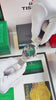 Orient Bambino Open Heart Silver Green shade