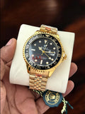 Rolex GMT Master Full Gold & Black Dail Edition