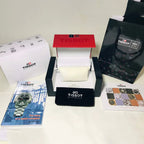 Tissot Silver With Blue Dail Automatic