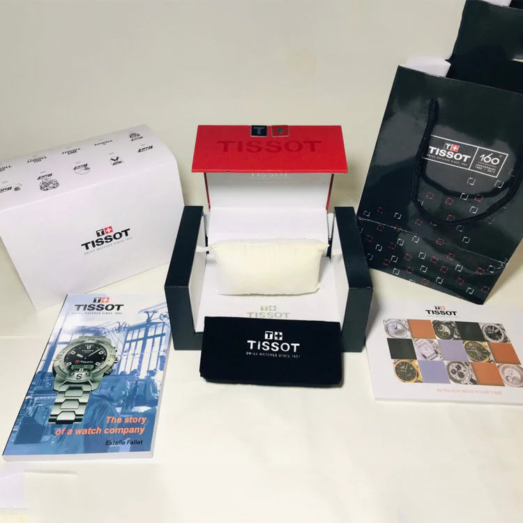 Tissot Silver With Blue Dail Automatic